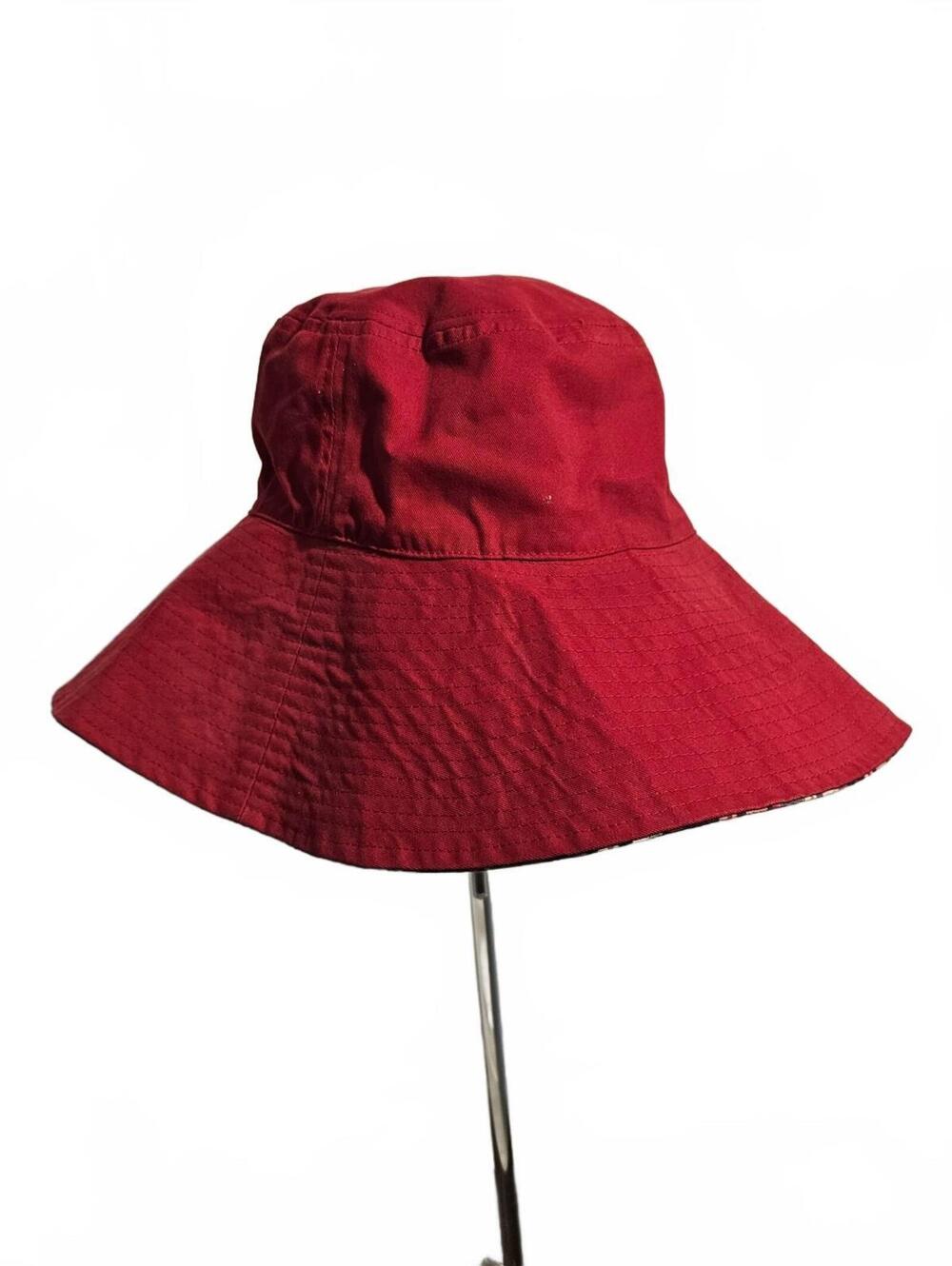 Red Bucket Hat
